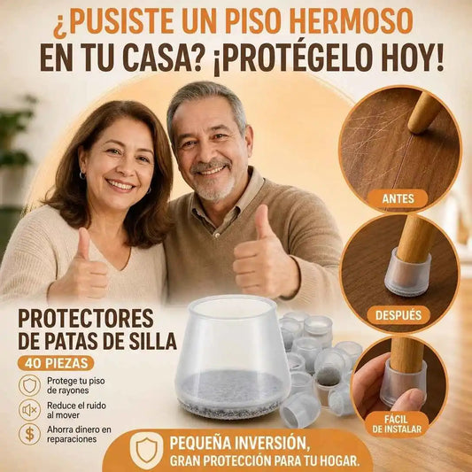 ChairGuard™ | adiós rayones y ruidos molestos