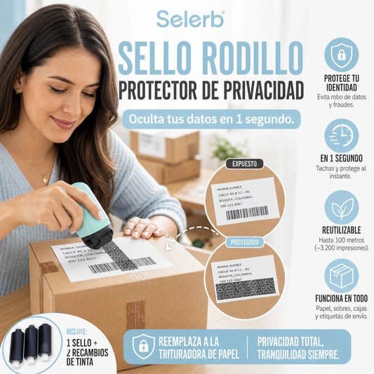 SafeRoll™ | protege tu identidad al botar cajas
